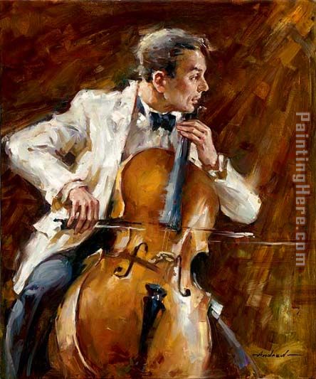 Bassline painting - Andrew Atroshenko Bassline art painting